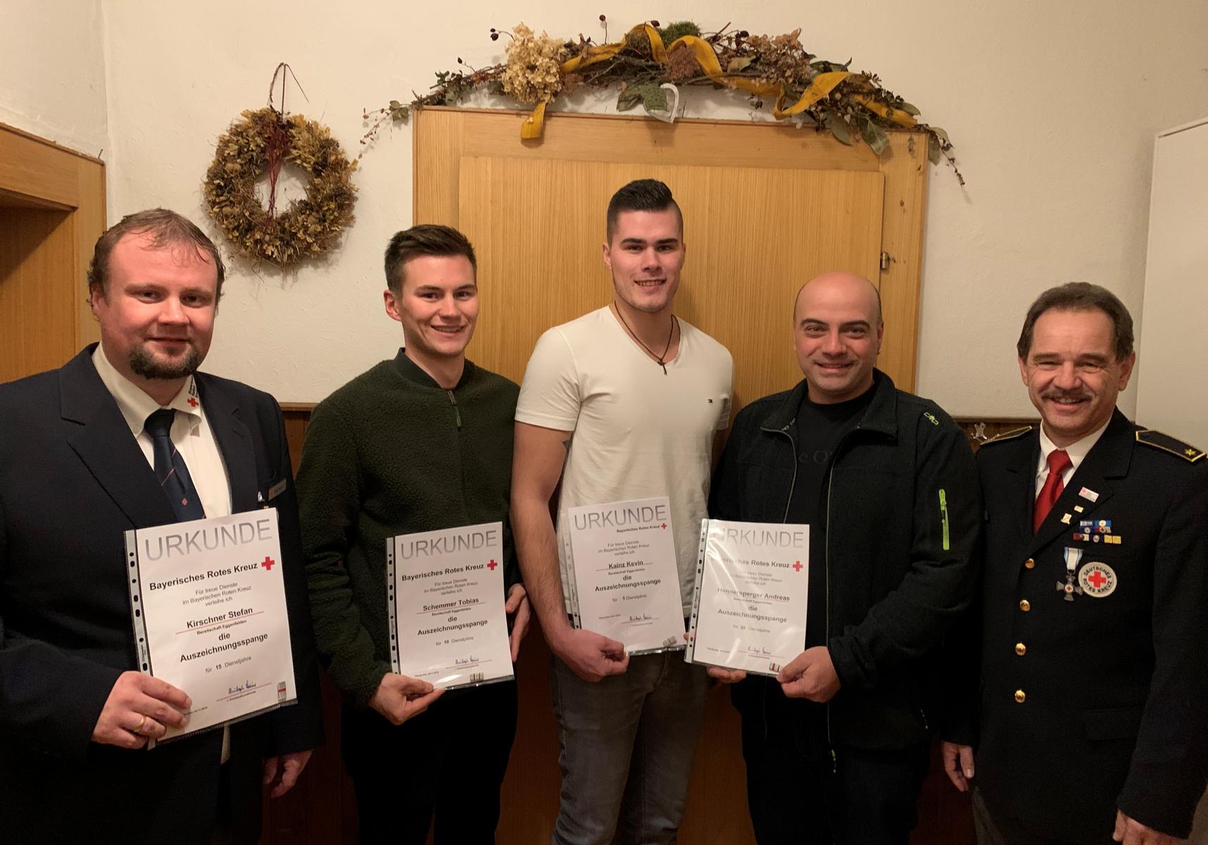 Ehrungen langj&auml;hriger Mitglieder