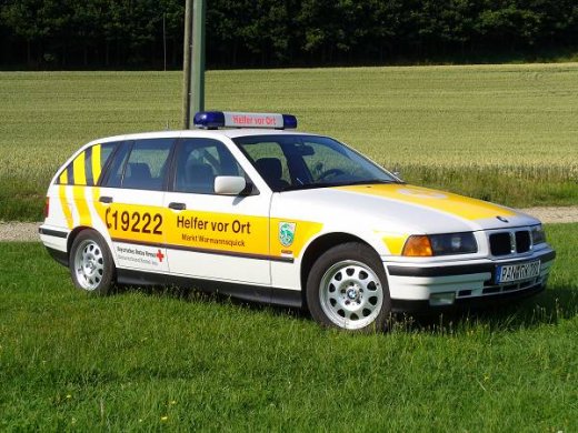 Ehemaliges Einsatzfahrzeug BMW 316i (2005 -2011)