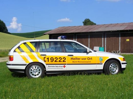 Ehemaliges Einsatzfahrzeug BMW 316i (2005 -2011)