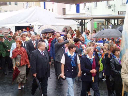 Marktplatzweinweihung Wurmannsquick 2005